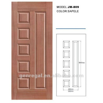 Interior veneer cover compressed Wooden Door